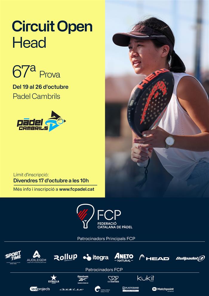 Open Head - Padel Cambrils
