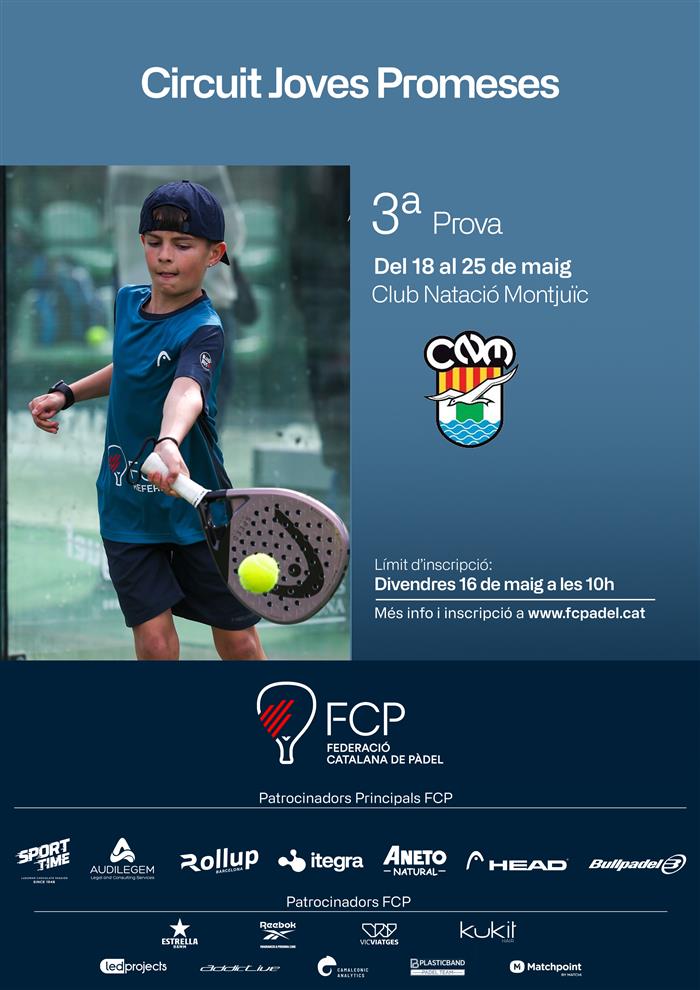 3ª prova Circuit Joves Promeses - Club Natació Montjuic