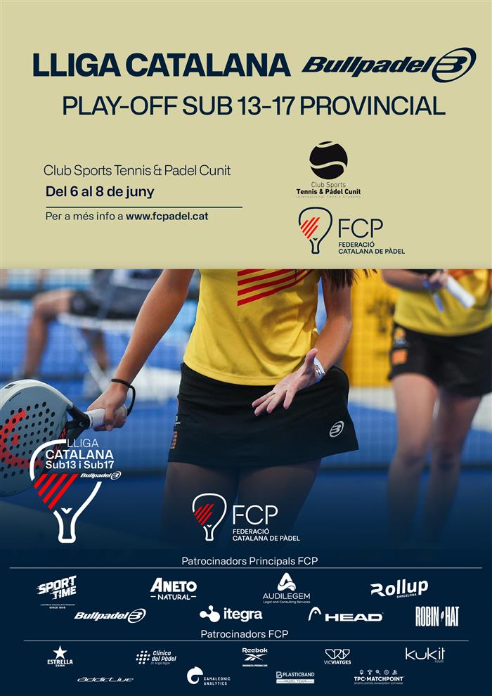 PLAYOFF LLIGA CATALANA SUB13 I SUB17 TARRAGONA - CT Cunit