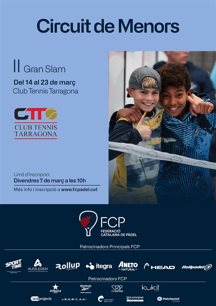 II Gran Slam - Club Tennis Tarragona