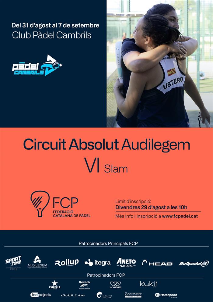 VI Slam - Club Pàdel Cambrils