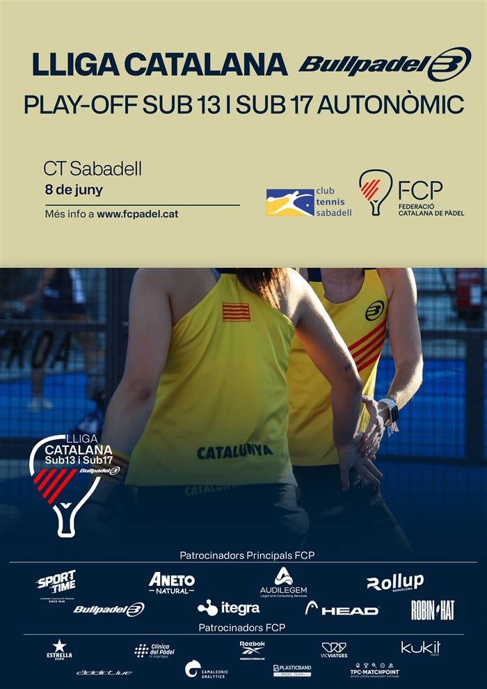 PLAYOFF AUTONÒMIC SUB13 I SUB17 - CT Sabadell